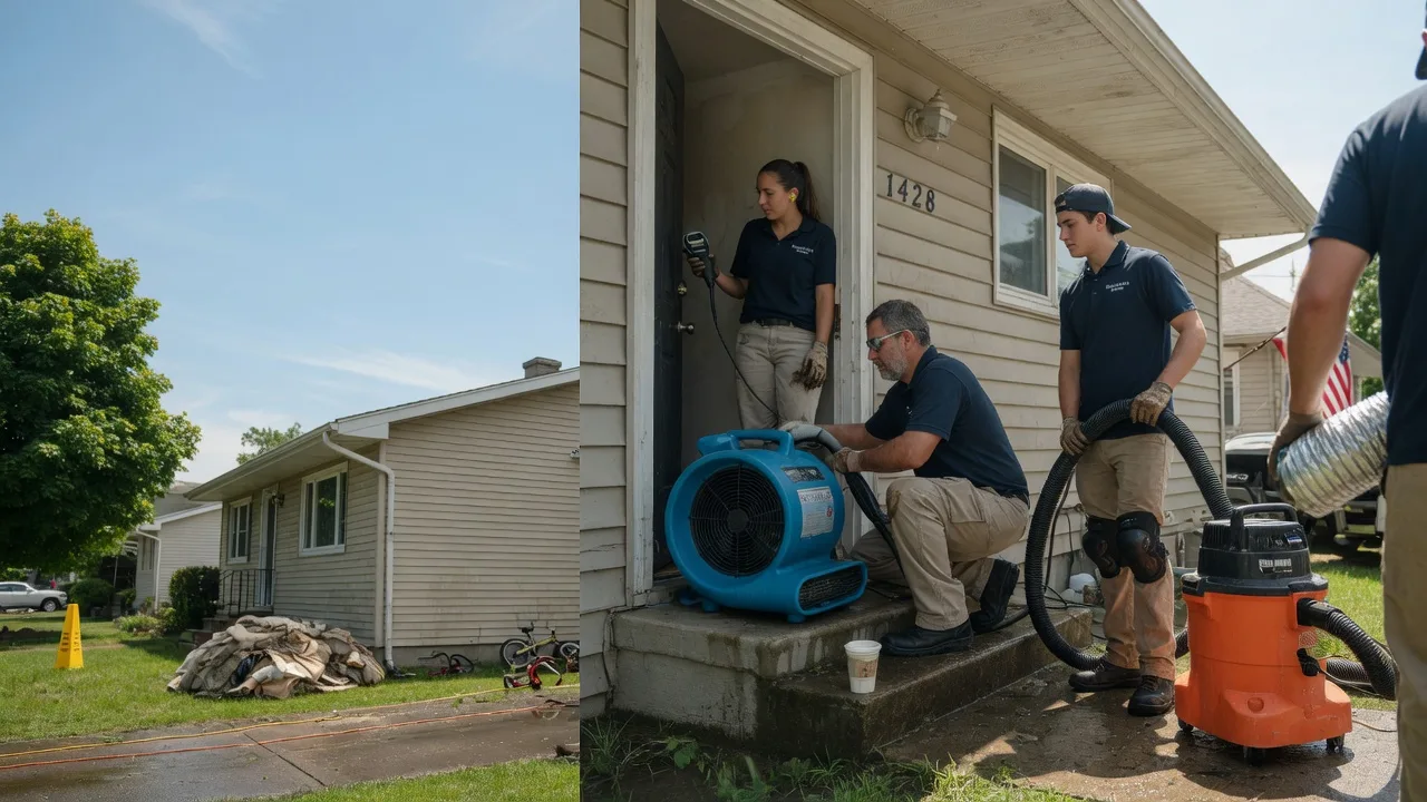Water Damage Restoration in Spurlockville, WV near me